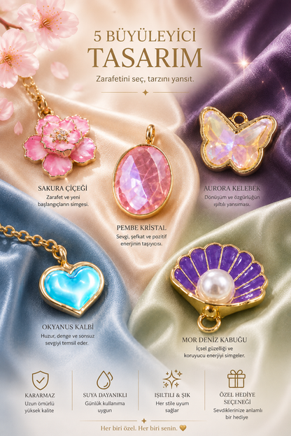Anıva Signature Charm Kolyesi